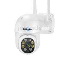 ราคา Hiseeu WHD318 8MP WiFi กล้องอัจฉริยะ Night Vision เสียงสองทาง AI Human Detection IP66 กันน้ํารองรับ (28612593042)