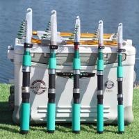 ราคา เบ็ดตกปลา คันเบ็ดยืดสไลด์แข็งพิเศษ ซุปเปอร์ฮาร์ดแบบมินิ คันเบ็ดยืดสไลด์ FRP แบบพกพาแบบสั้น คันเบ็ดตกปลาทะเล 1.8-3.6 เมตร (20382093759)