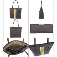 ราคา ลดราคาพิเศษ!! Coach Signature Stripe coated canvas tote F32857 (41737215)
