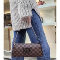 ราคา กระเป๋า Louis Vuitton Eva Clutch Damier (22510423658)