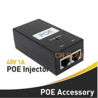 ราคา POE Power Over Ethernet Adapter 48V 0.5A , 48V 1A 24W Desktop POE Power Injector Ethernet Adapter Surveillance CCTV (6347984390)