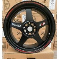 ราคา ล้อแม็กใหม่ EVO งาน YUSTA ขอบ 15" x 7 4รู/100 สี ดำ (8913224542)
