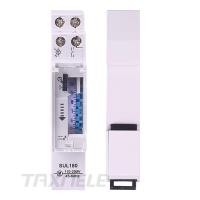 ราคา 1pcs DIN Rail SUL180 Time Switch Mechanical Timer Switch 24 Hours Programmable Timer 16A Time Switch (12433266381)