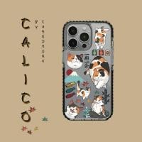 ราคา (Premium) Impact Bumper Case CALICO เคสสำหรับไอโฟน 15Promax 15 14Promax 14Plus 14Pro 14 13PM - 11 (27003638013)