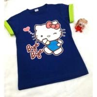 ราคา เสื้อยืดเด็กแขนเบิ้ล สกรีนลายคิตตี้ (56884693)