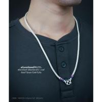 ราคา IT'S ME สร้อยคอเงินแท้92.5% สร้อยเส้นใหญ่ลายเบนซ์-ลงยา หนัก 3-4 บาทตัน(เนื้อเงินแท้) : MO0131 (25160884814)