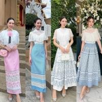 ราคา ชุดไทยใส่ทำบุญ ชุดไทยไปวัด ชุดไทยประยุกต์ (26415385834)