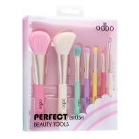 ราคา ODBO Perfect Brush Beauty Tools 7pcs เซตแปรงแต่งหน้าสีพาสเทล 7ชิ้น OD8-193 (14872564330)