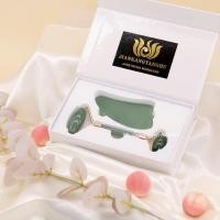 ราคา พร้อมส่ง Set กล่อง กัวซา ลูกกลิ้งหินนวดหน้า หยก หินหยก ลูกกลิ้งหยก กัวซาหยก หยกนวดหน้า ลูกกลิ้งนวดหน้า (มี (6640116248)