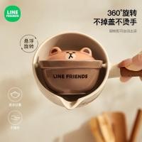 ราคา LINE FRIENDS ชุดชาเซรามิคบ้านทนความร้อนสูงอุณหภูมิถ้วยชาสำนักงาน Kung Fu ชุดชาชากาต้มน้ำ (26959487288)
