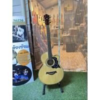 ราคา กีตาร์โปร่งมือสอง kazuki 39นิ้วตำหนิ มีลอยขนแมวหรือตามรูป (เล่นได้ปกติไม่มีผลต่อเสียง ) (24137717234)