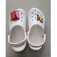 ราคา รองเท้าcrocsแท้มือ2สีขาวรองเท้าเด็ก (27403539954)