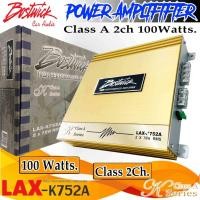 ราคา เพาเวอร์ติดรถยนต์ BOSTWICK รุ่นLAX-K K752A K Series แอมป์ 2Ch. Class A กำลังขับ 200วัตต์ x 4Ch. แอมป์ฟูลเรนจ์ คุณภาพสูง (19667447847)
