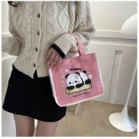 ราคา Fashion กระเป๋าถือ ผ้าแคนวาส ลายน้องหมีแพนด้า น่ารักๆ สไตล์เกาหลี พร้อมส่งจากไทย B-851 (25026339475)