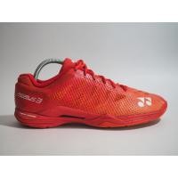 ราคา รองเท้าพื้นยาง แบดมินตัน มือสอง Yonex Aerus3 RED TOP Size: 43 ยาว: 27.5 cm (10909043843)