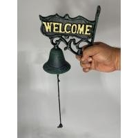 ราคา กระดิ่งเหล็กหล่อ Retro Style ลาย Welcome สำหรับแขวนตกแต่ง (24711848047)