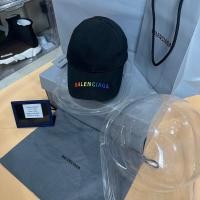 ราคา ️New BALENCIAGA Unisex Baseball Cap Color Black Logo Rainbow Size L มือ1 ShopThai (28815397549)