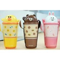 ราคา กล่องข้าวปิ่นโต7-11 ลายหมีบราวน์และเป็ดแซลลี่ (1153007807)