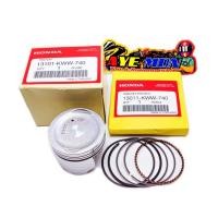 ราคา ลูกสูบ พร้อมแหวน ของแท้เบิกศูนย์ HONDA cz-i เวฟ110i ดรีม110i super-cup รหัส KWW+2 (21913867491)
