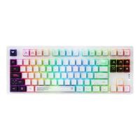 ราคา LOGA YAKSA PRO Printstream Edition Modular Mechanical Gaming Keyboard TKL RGB คีย์บอร์ดเกมมิ่ง(White) (8596194793)