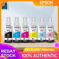 ราคา 【 】 100% original authentic Epson 673 Ink Refill InkL810 / L805 / L800 /no box B/C/M/Y (26062196788)