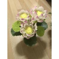 ราคา ดอกบัวหลวงประดิษฐ์จากดินไทย/ญี่ปุ่น#งานฝีมือ#Handmade#ดอกไม้ดินปั้น#ดอกไม้ประดิษฐ์#ดอกบัวหลวงสำหรับบูชาพระ (2904454356)