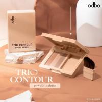 ราคา คอนทัวร์ odbo TRIO CONTOUR POWDER PALETTE (25758363699)