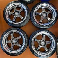 ราคา ขายล้อแท้ W work S1 ขอบ18” สภาพ99% + ยาง Pirelli 03/20 วิ่งมา300โล (5139369153)