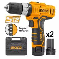 ราคา INGCO สว่านกระแทกไร้สาย สว่านกระแทกแบตเตอรี่ 12 V รุ่น CIDLI1232 รับประกัน 2 ปี (7991603790)