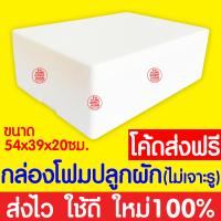 ราคา *ค่าส่งถูก* กล่องโฟมปลูกผัก กล่องโฟม ลังโฟม ปลูกผักไฮโดร กล่องใส่กุ้ง กล่องลังโฟม กล่องกุ้ง 10กก. ไฮโดรโปนิกซ์ clearance (21370986939)