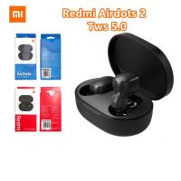 ราคา Xiaomi Redmi AirDots2 หูฟังบลูทูธ TWS True Wireless Bluetooth Earphone บลูทูธ หูฟังสเตอริโอบลูทูธ 5.0 หูฟังบลูทูธไร้สาย (6875363414)