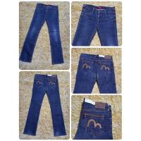 ราคา #27 กางดกงยีนส์มือสองแท้ Evisu Jeans รอบเอว29 (13443040650)
