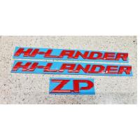 ราคา โลโก้ hi-lander zp สีแดง ชุด 3 ชิ้น (24413117938)