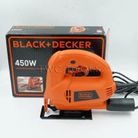 ราคา BLACK&DECKER เครื่องเลื่อยจิ๊กซอร์ JIGSAW 450วัตต์ KS600E (16562427579)