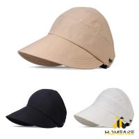 ราคา HA หมวกกันแดดผู้หญิงพับได้ ปรับขนาดได้ สวมใส่ง่าย หมวกกันแดดปีกกว้าง Sun hat (25284117230)