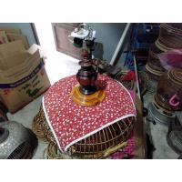 ราคา กรงนกเขาใหญ่ กรงเลี้ยง กรงขัง อุปกรณ์ครบ ผลิตจากหวายแท้ (5579763125)