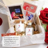 ราคา [Premium Gift Set] ชุดของขวัญสุดพิเศษเทียนหอมและก้านไม้หอม กลิ่น Juliet Rose | BALOFT Signature Scents (18691170360)