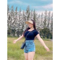 ราคา #เสื้อเรย่อน แขนสั้น โชว์หลังแซ่บๆ (16670701006)