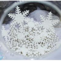 ราคา [จุด] เค้กแช่แข็งขนาดใหญ่/ขนาดเล็กรูปเกล็ดหิมะเค้ก ท็อปเปอร์ ตกแต่งเค้กเกล็ดหิมะ (28663148493)