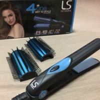 ราคา Lesasha 4 in 1 Wet to Style เครื่องหนีบผม ถอดหัวออกได้ (564227658)