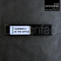 ราคา ป้ายหน้าห้องประชุม งานสั่งทำ เลือกคำเอง ป้ายเลื่อน ป้ายอะคริลิค สไตล์โมเดิร์น มินิมอลลอฟท์,Designfac (25986798547)