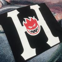 ราคา เสื้อสเก็ตมือสอง Huf X Spitfire ไซส์ L (29204648486)
