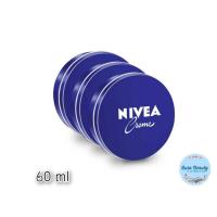 ราคา (3ตลับ/แพ็ค) Nivea Cream Creme 60 มล. นีเวีย ครีมบำรุงผิว ตลับ (23158348311)