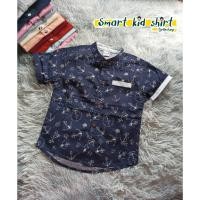 ราคา เสื้อเชิ้ตเด็ก แขนสั้น คอจีน ลายสมอเรือ (22574021425)