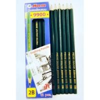 ราคา ดินสอเขียนแบบ ตราม้า 2B รุ่น 9900 (1179627742)