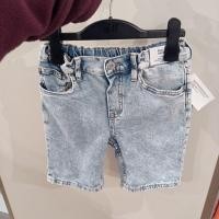 ราคา H&M ชม.&ม || Hnm กางเกงยีนส์เด็กผู้ชาย กางเกงขาสั้น (5-6Y) (28565220265)