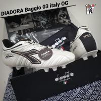 ราคา 12.12 ลด600฿ DIADORA "ROBERTO BAGGIO" ITALY OG MD ตัวทอปสุด ลิมิเต็ด หนังจิงโจ้ทั้งคู่ สวยมาก“MADE IN ITALY” (6056514408)