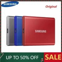 ราคา Samsung T5 แบบพกพา SSD NVME 500GB 1tb 2TB ไดรฟ์โซลิดสเตตภายนอก Type-C USB 3.2 Gen2 และถอยหลังเข้ากันได้กับแล็ปท็อปพีซี (27164273847)
