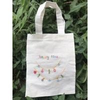 ราคา ถุงผ้าดิบ / กระเป๋าผ้า / กระเป๋าปักมือ / ขนาด 8x10 นิ้ว ใส่มือถือ กระเป๋าสตางค์และของจุกจิกได้ค่ะ (19813586259)