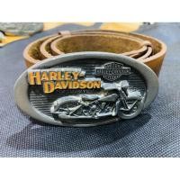 ราคา หัวเข็มขัด Harley Davidson พร้อมสายหนังกว้าง 1.5 นิ้ว (9926913097)
